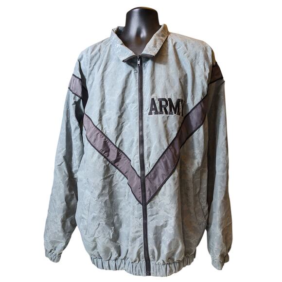 SKILCRAFT Army PFU Jacket Mens XL Long Nylon Windbreaker Military Surplus Refle - Picture 12 of 12